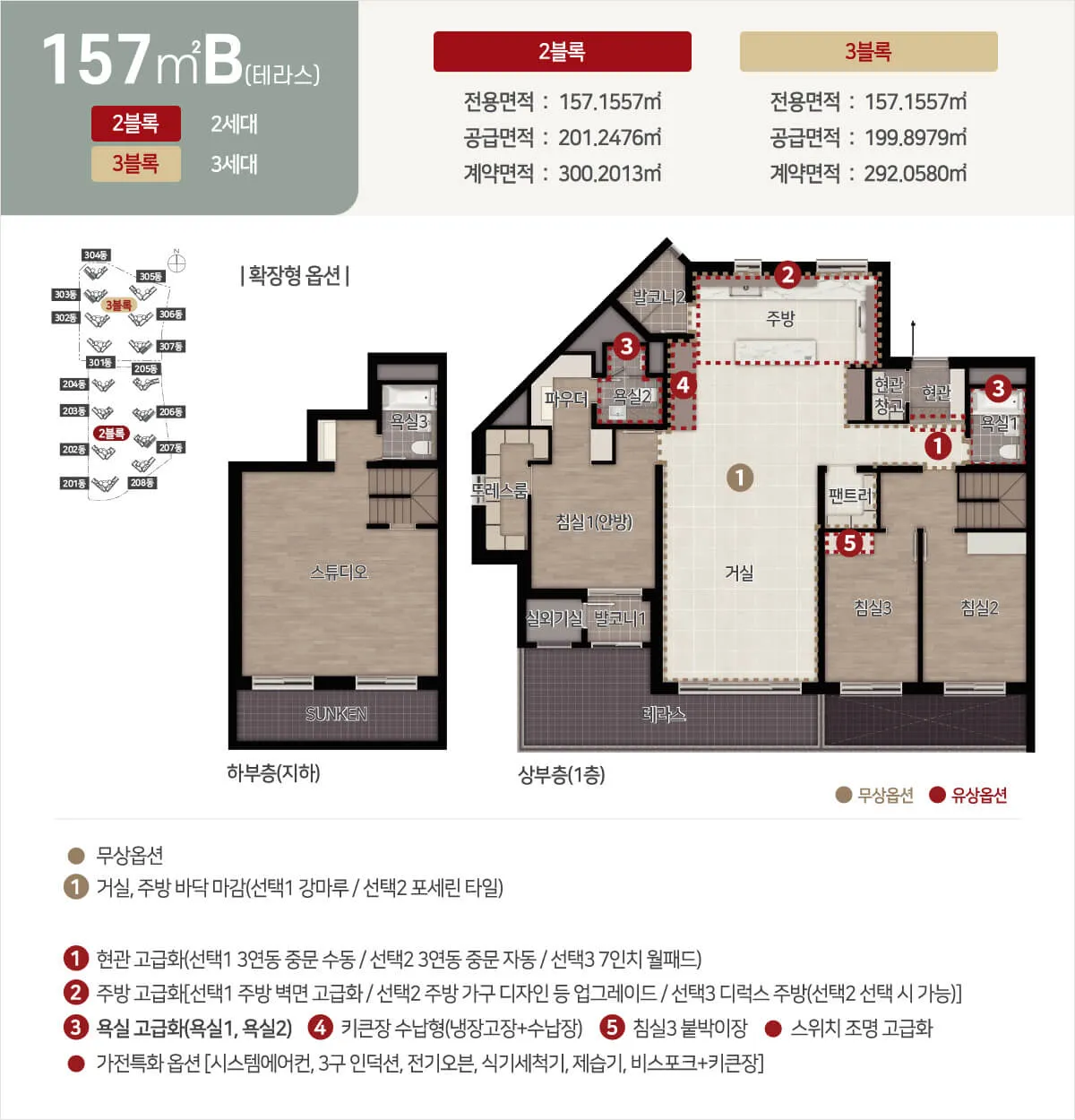 중외공원 힐스테이트 157m²B 타입